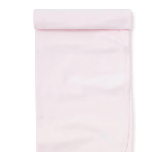 Pink/White Kissy Basics Blanket