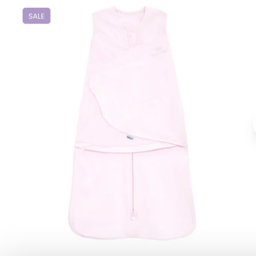 Pink Cotton Muslin Swaddle | HALO