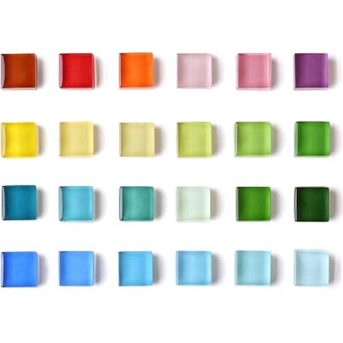 Mymazn 24 Color Refrigerator Magnets - Colorful Fridge Magnets with Cute Decorative Designs for Office, Kitchen, Locker, Glass
