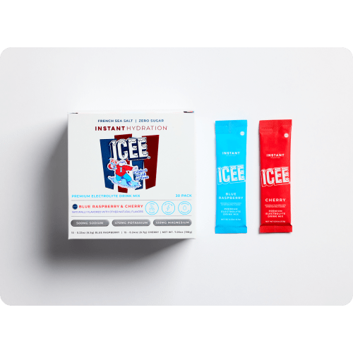 Instant Hydration ICEE Blue Raspberry & Cherry Electrolyte Drink Mix - ICEE Blue Raspberry & Cherry Electrolyte Drink Mix