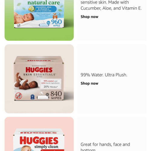 Amazon.com: Huggies®: Wipes