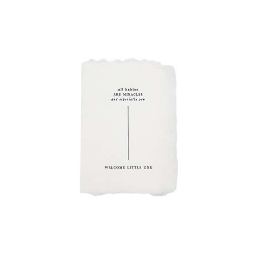 all babies are miracles card