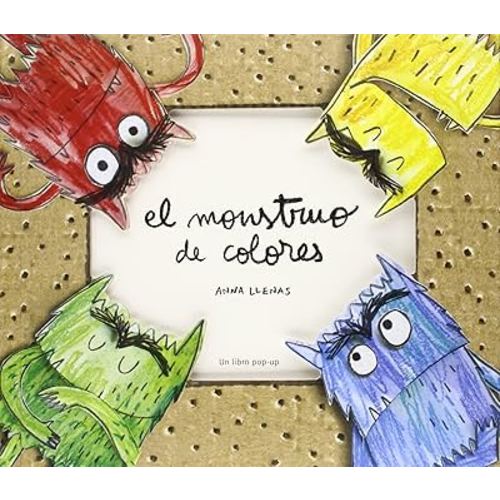 El Monstruo de Colores, un libro pop-up