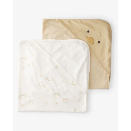 Baby 2-Pack Hooded Towels - Yellow - Carter's | Carter's