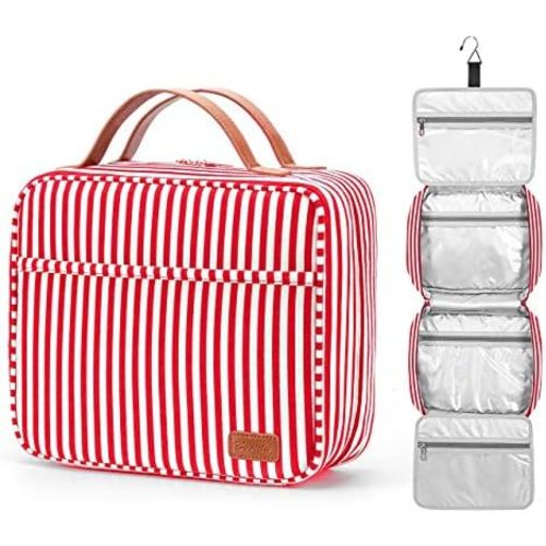 Bosidu Travel Toiletry Bag Large Capacity Cosmetic Travel Toiletry Organizer for Women