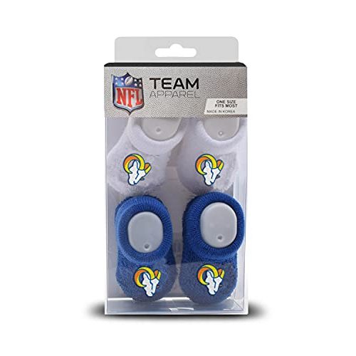 FBF Originals - NFL Infant Bootie Socks 0-12 Months - 2 Pack