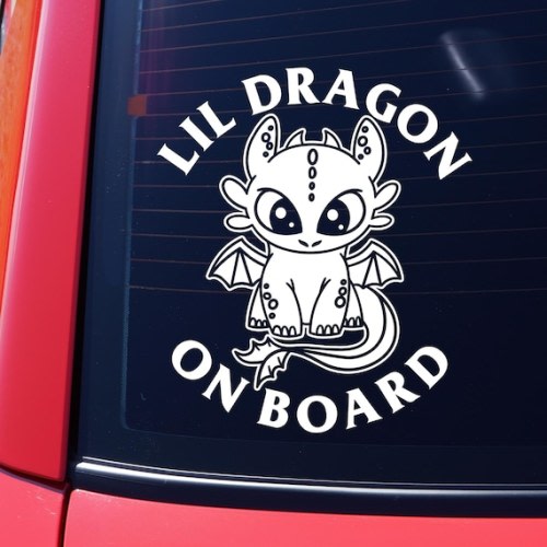 Toothless Baby on Board Sticker How to Train Your Dragon Decal Infant Safety Car Window Sign Parents to Be Newborn Gift Sign Baby Shower - Etsy
