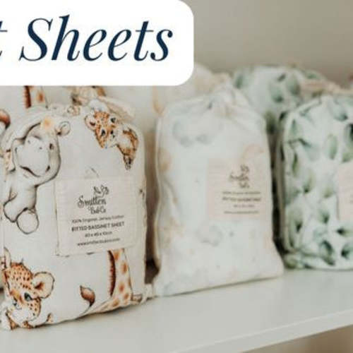 Cavoodle | Bassinet Sheet / Change Mat Cover – Smitten Bub Co.