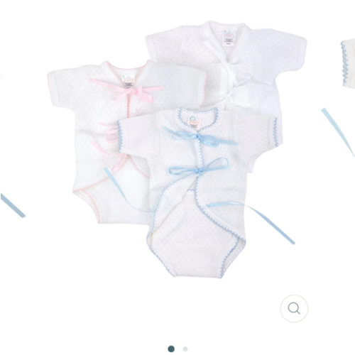 Paty Creeper with Ribbon Ties | Posh Tots Children's Boutique