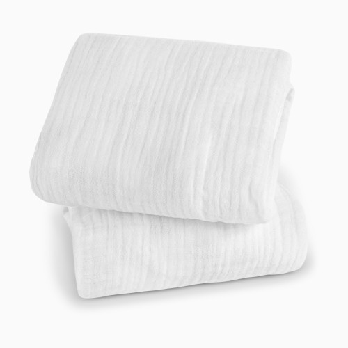 UPPAbaby Organic Cotton Mattress Cover Set for Remi V2 - Set Of 2