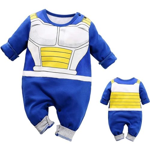 Newborn Baby Boys Clothes Infant Long Sleeve Romper Cosplay Cartoon Onesies Jumpsuit Outfit