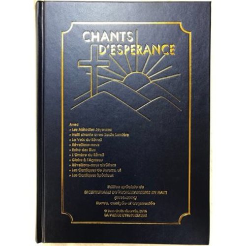 Chants D'espérance - Couverture Rigide