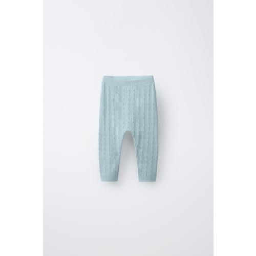 POINTELLE KNIT LEGGINGS