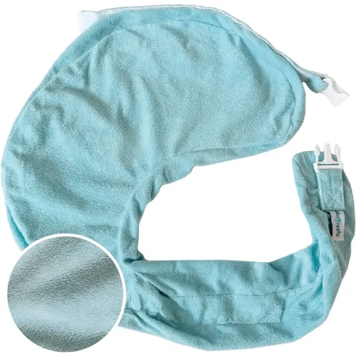 My Brest Friend Deluxe Nursing Pillow Cover - Slipcovers for Baby - Adjustable Fit, Easy Care, Durable - Original Nursing Pillow Not Included, Aqua