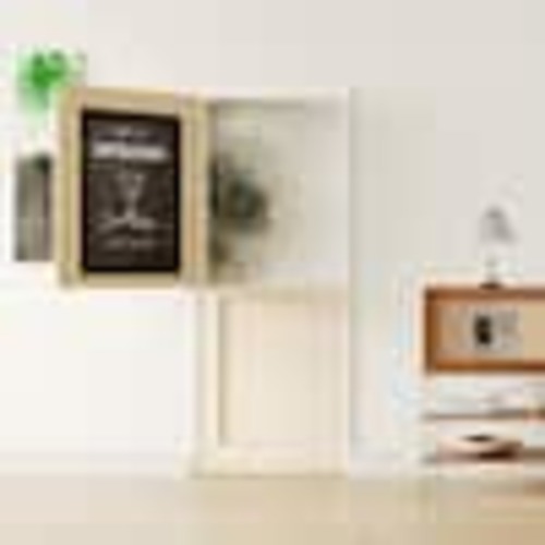 TENONER 30 in. x 80 in. Light Brown, Natural Textured Wood Primed Interior Dutch Door, Half Chalkboard Split Door Slab SLAB-hlmhb30