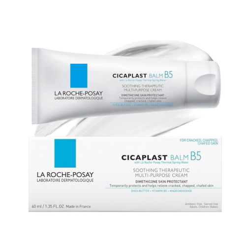 La Roche-Posay Cicaplast Balm B5, Healing Ointment and Soothing Therapeutic Multi Purpose Cream for Dry & Irritated Skin, Body and Hand Balm, Baby Safe, Fragrance Free