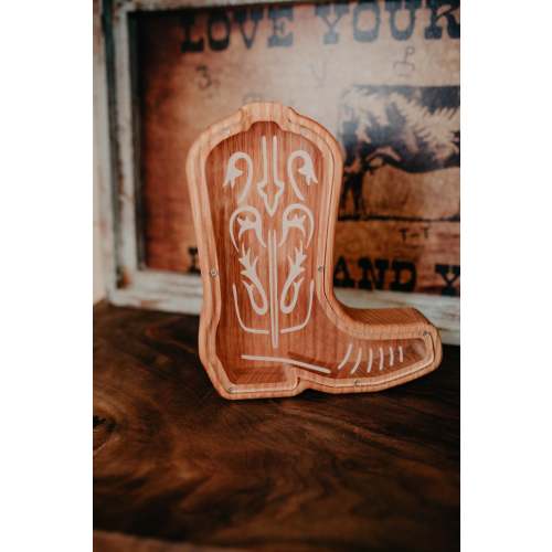 Wooden Piggy Banks (Various Shapes)