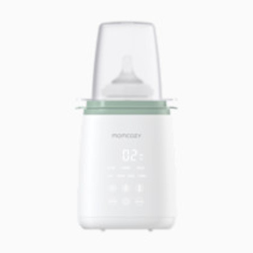 Momcozy Baby Bottle Warmer - White/Sage