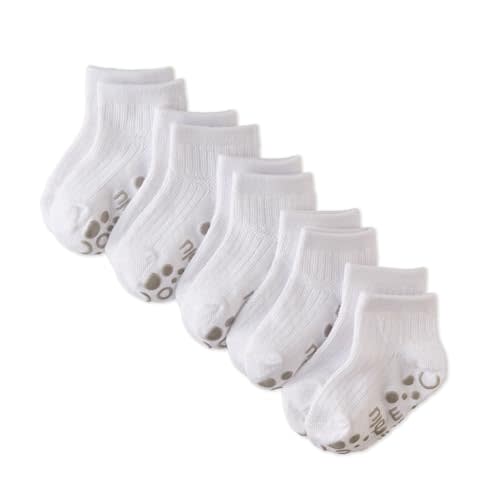 Butterblu Zuri Multipack Socks w/Grippers, Baby, Toddlers, Sustainably Made | Sustainably Made Low Cut Socks, Non-slip gripper soles, Gentle & Secure Fit, Multipack, Made to Match Colors Collection