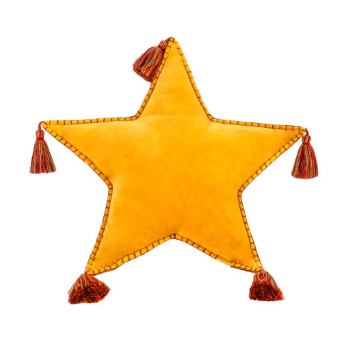 HGTV Home Collection 16" HGTV Home Collection Star Shape Pillow, Yellow & Reviews | Wayfair