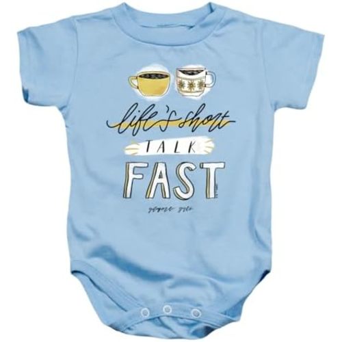 Gilmore Girls Life's Short Talk Fast Unisex Infant Snap Suit for Baby