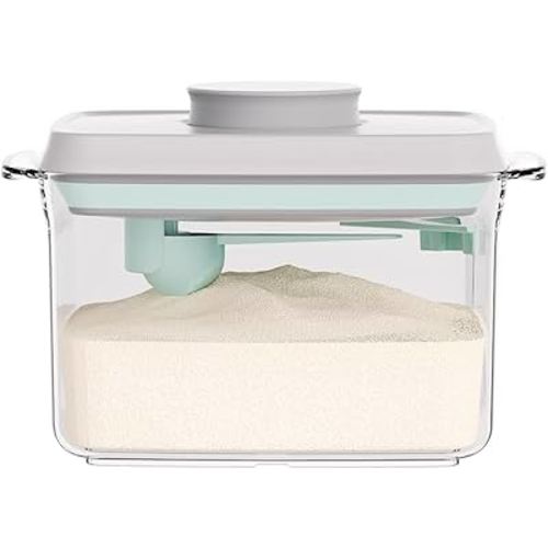 1000ml Formula Travel Container Airtight Formula Dispenser On The Go, 11OZ, 0.66LB, 300g, Clear