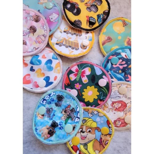 G-Tube Pad with Snap-Down Cover | Cotton Spandex Backing
