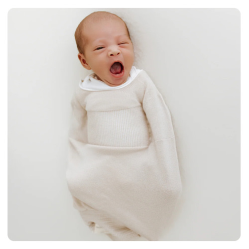 Bamboo Pure Beige Swaddle Sleep Sack – Swaddelini