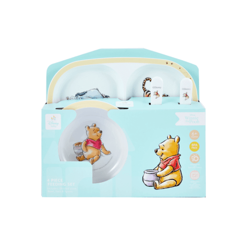 Disney Baby Winnie the Pooh 4 Piece Feeding Set