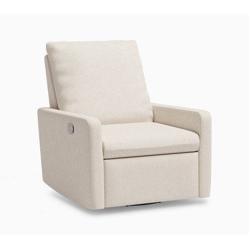 Paxton Small Space Manual Recliner Brushed Chenille Oat