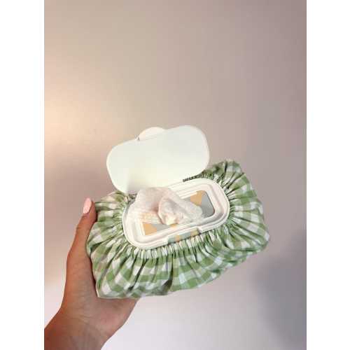 gingham wipe covers