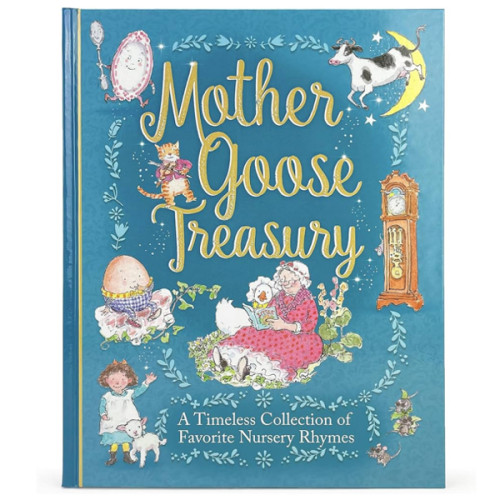 Mother Goose Treasury: A Beautiful Collection of Favorite Nursery Rhymes for Children (Hardcover Storybook Treasury)