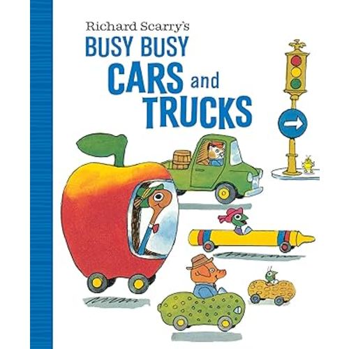 Richard Scarry's Busy Busy Cars and Trucks (Richard Scarry's BUSY BUSY Board Books)