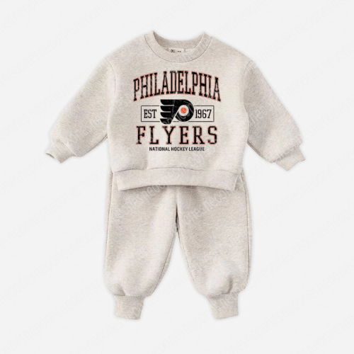 Philadelphia Flyers Baby Hockey Printed Suit
