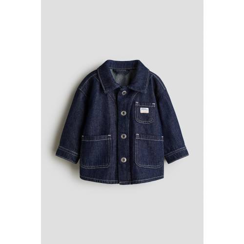 LOOSE-FIT DENIM OVERSHIRT
