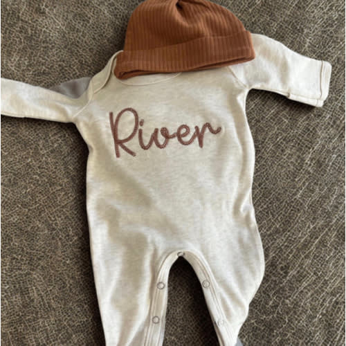 Personalized Embroidered Coming Home Outfit