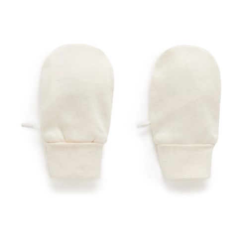 Beige Mittens - Baby Accessories - Purebaby - Purebaby