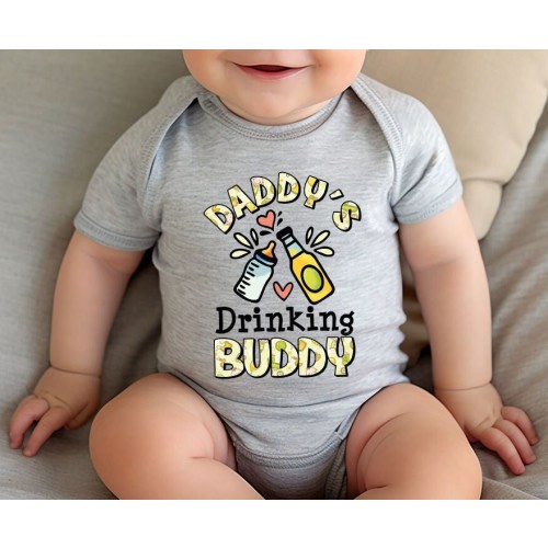Sarcastic Baby Bodysuit, New Dad Gifts, Funny Saying Baby Clothes, Newborn Baby Onesie®, Baby Shower Gift, Funny Drinking Baby Clothing