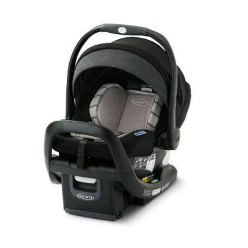 Graco SnugRide SnugFit 35 DLX Infant Car Seat with Anti-Rebound Bar - Maison: LATCH Compatible, Machine Washable