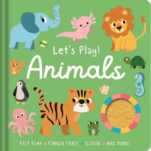 Let's Play! Animals - by Igloobooks (Board Book)
