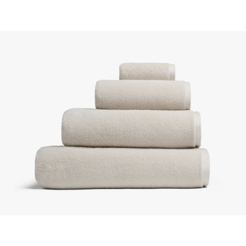 Organic Hand Towel | Color: Bone