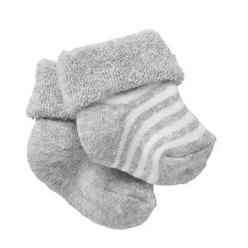 Bonds 2 Pack Wondersock Grey Marle | Baby Bunting AU