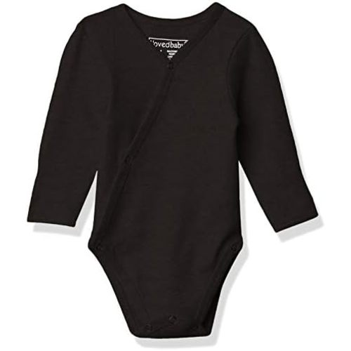 L'ovedbaby unisex-baby Organic Cotton Baby Kimono Bodysuit