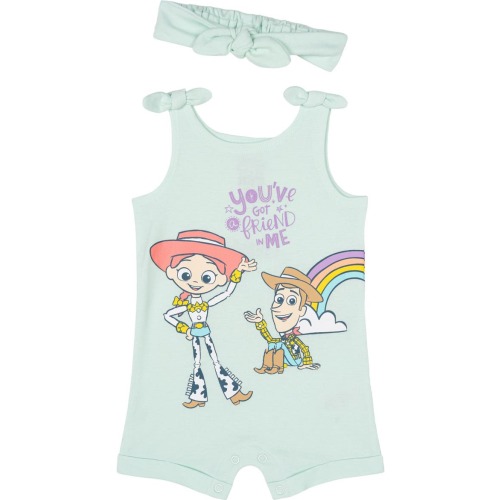 Toy Story Sleeveless Romper and Headband Set