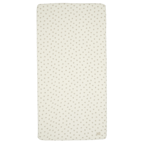 Fitted Sheet Crib Blossom Rose 120x60 cm