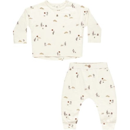 Kids' Cactus Print T-Shirt & Joggers Set
