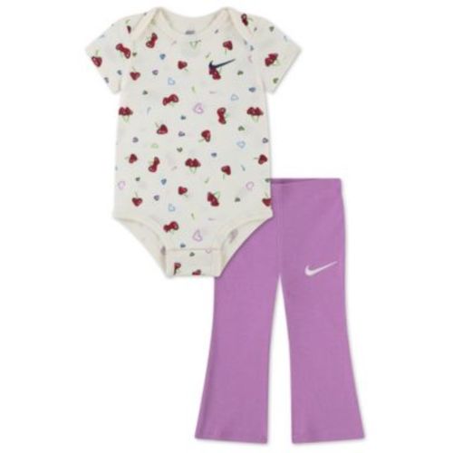 Baby Girls' Crewneck Bodysuit and Leggings, 2-Piece Set