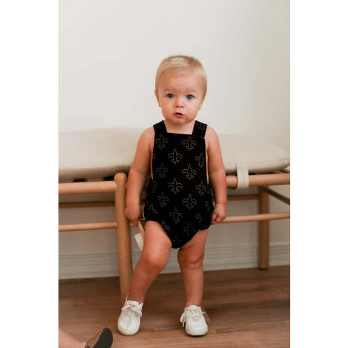 Fleur de lis Bamboo Sun Bubble with Adjustable Straps