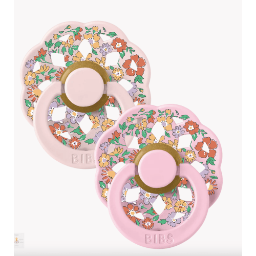 BIBS x LIBERTY Pacifiers 2 Pack | Oscar Meadow | Blossom Mix – Bibsworld store US