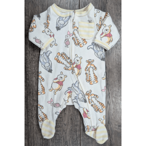 Baby Girl Clothes Disney Preemie Pooh Friends Footed Outfit